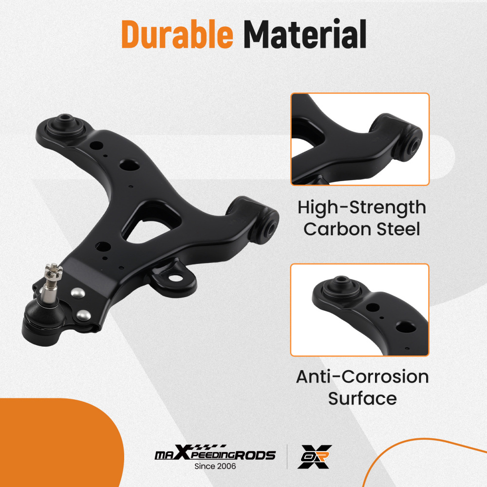 Front Lower Control Arms Sway Bar Links for 2005-2007 compatible for Buick Terraza Relay compatible for FWD