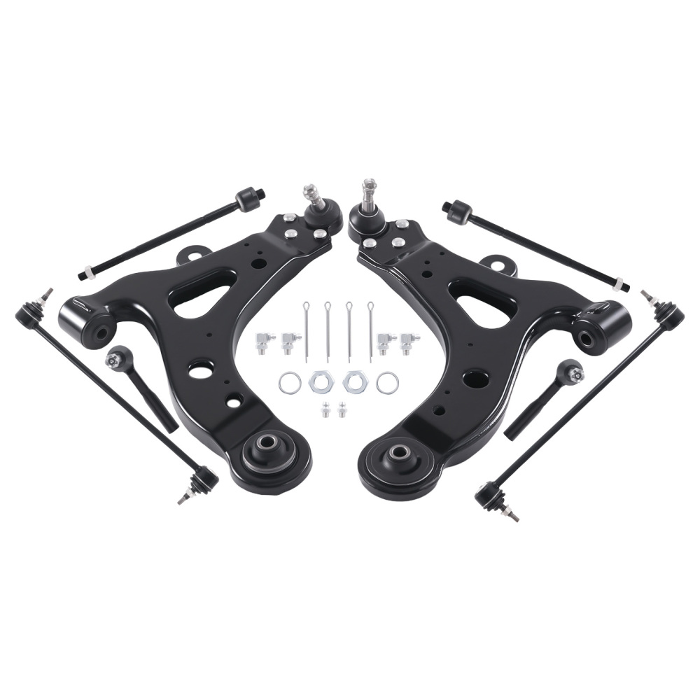 Compatible for FWD Front Control Arms Ball Joint Sway Bar Tie Rods For 2005-2009 compatible for Chevy Uplander