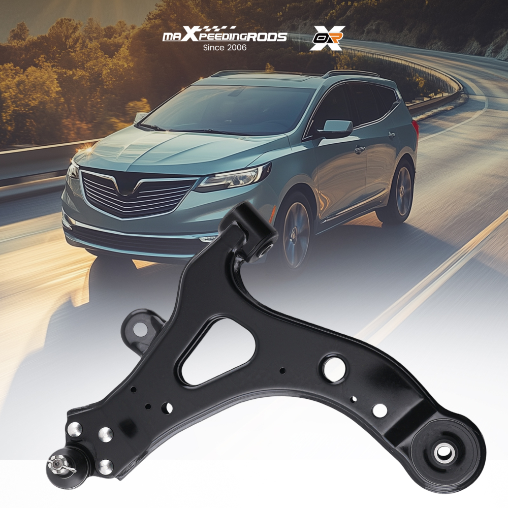 Front Right Lower Control Arm w/ Ball Joint For 2005-2009 compatible for Chevy Uplander Relay