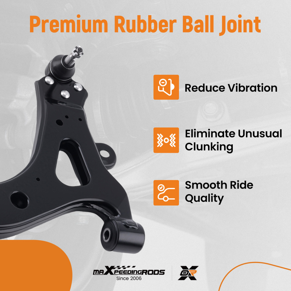 Front Right Lower Control Arm w/ Ball Joint For 2005-2009 compatible for Chevy Uplander Relay