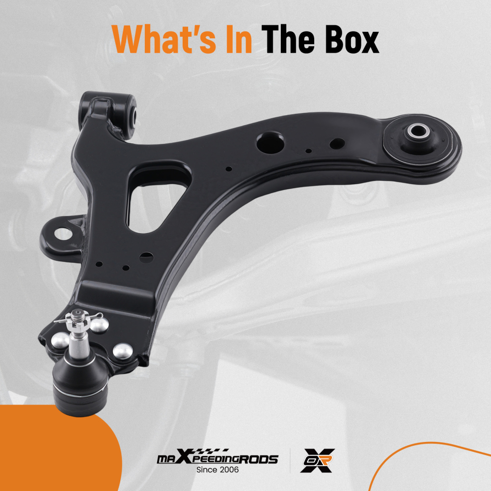 Front Right Lower Control Arm w/ Ball Joint For 2005-2009 compatible for Chevy Uplander Relay