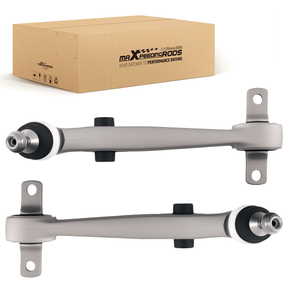 PAIR FRONT LOWER LEFT + RIGHT SUSPENSION WISHBONE CONTROL ARMS compatible for TESLA MODEL 3