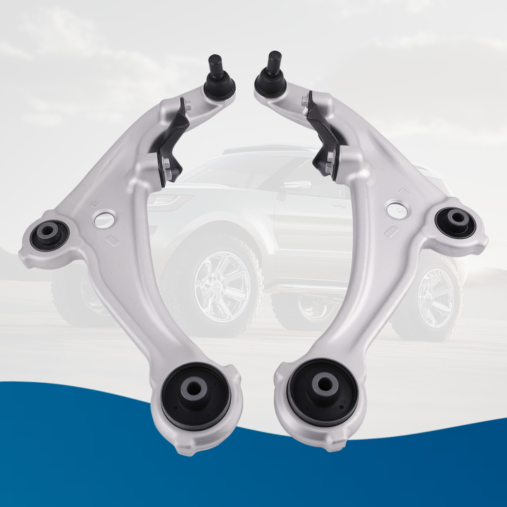 4pcs Front Lower Control Arms Kits for 2012-2020 compatible for Tesla Model S 2016-2020 X