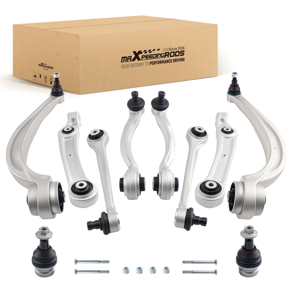 SET DI 10 BRACCI DI CONTROLLO SINISTRO+DESTRO compatibile per AUDI A8 4N Q7 Q8 4M compatibile per VW TOUAREG