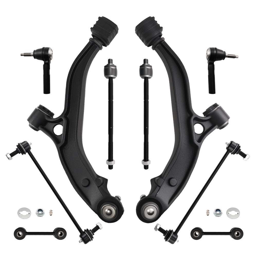 10x Front Lower Control Arm Suspension compatible for Chrysler TownCounttry 2001 - 2004