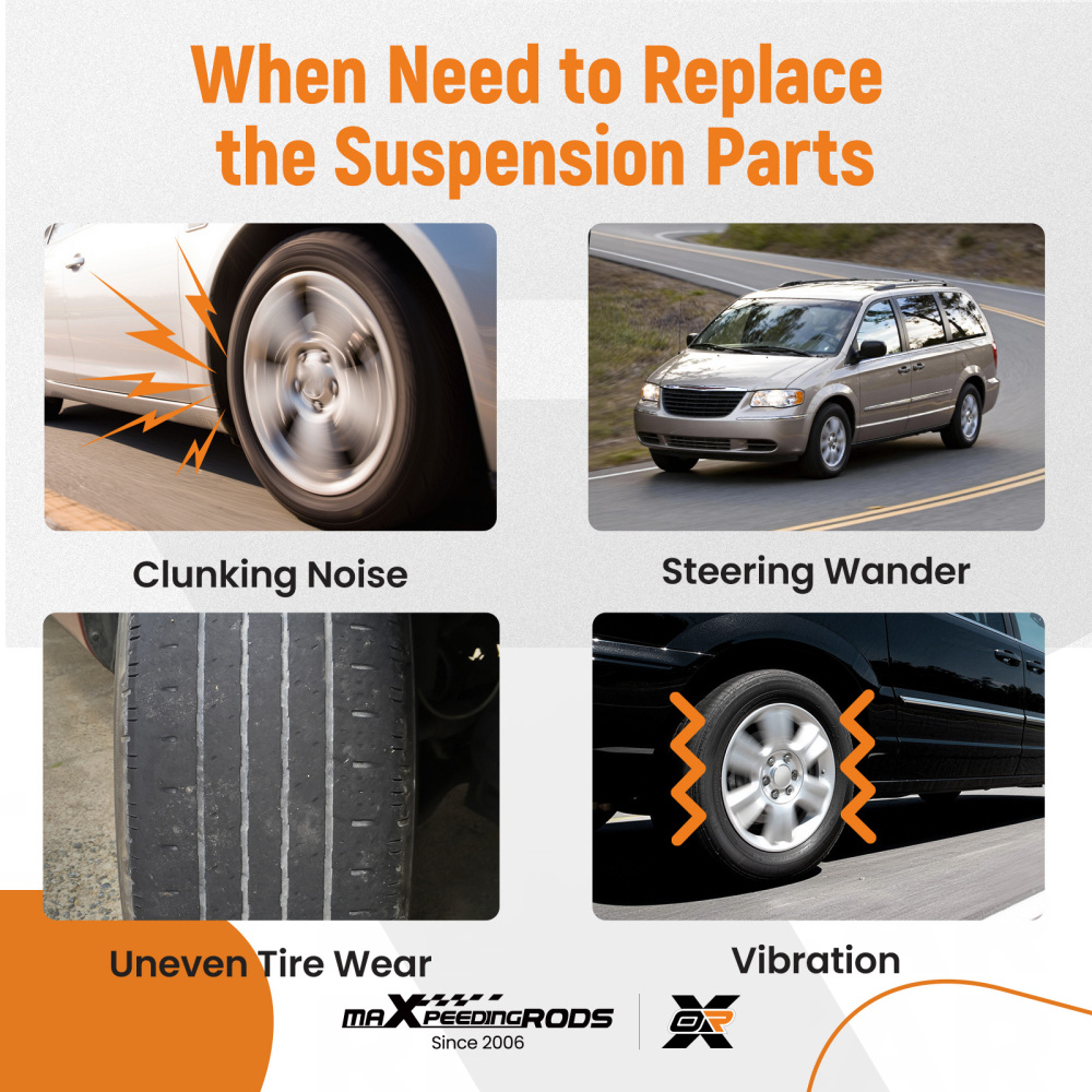 10x Front Lower Control Arm Suspension compatible for Chrysler TownCounttry 2001 - 2004