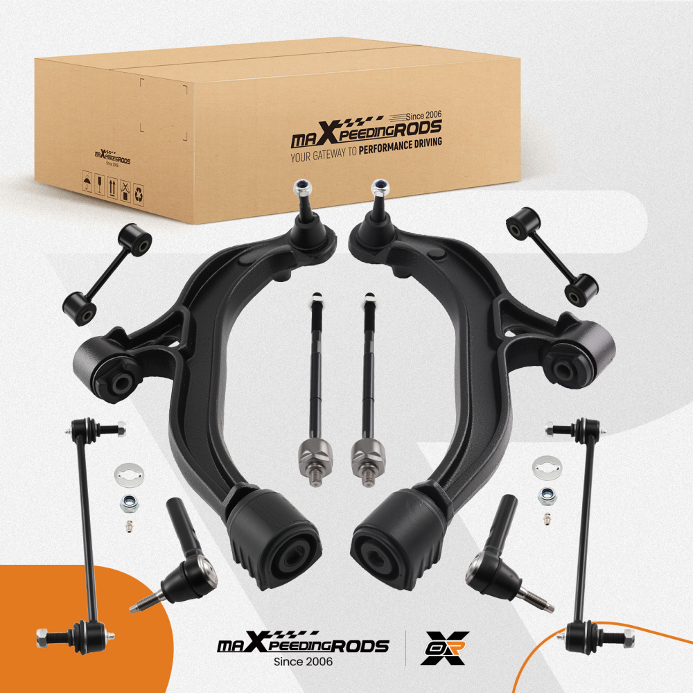 10x Front Lower Control Arm Suspension compatible for Chrysler TownCounttry 2001 - 2004