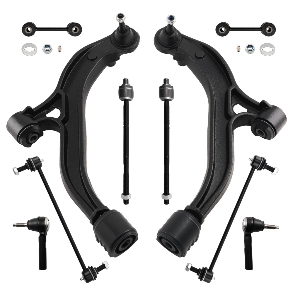 10x Front Lower Control Arm Suspension compatible for Chrysler TownCounttry 2001 - 2004