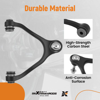 4x Front Upper Control Arm Ball Joint Sway Bar compatible for Ford Crown Victoria 2003-2011