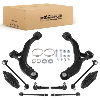 10pc Front Lower Control Arms For 1996 - 2000 Caravan TownCountry Voyager