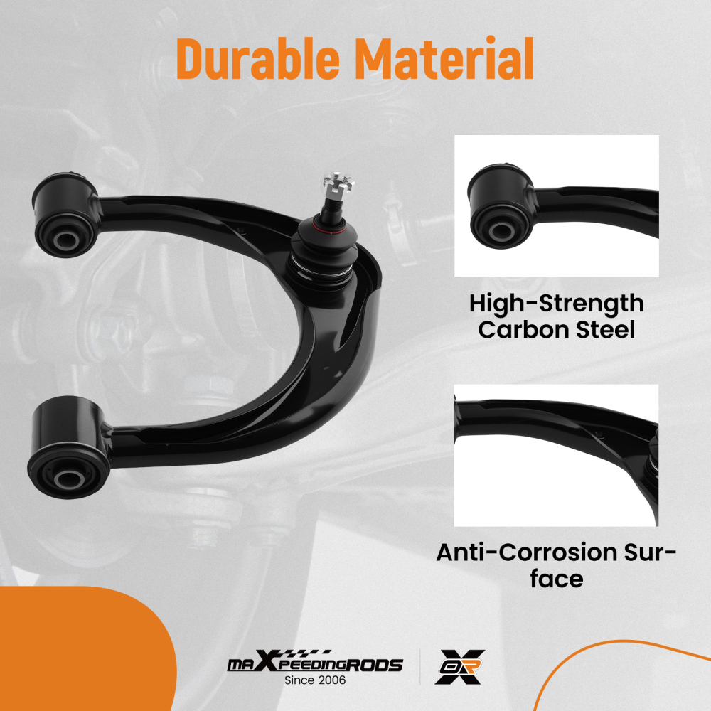 Front Control Arms Tie Rods Suspension Kit Compatible for Toyota 4Runner FJ Cruiser 2003-09