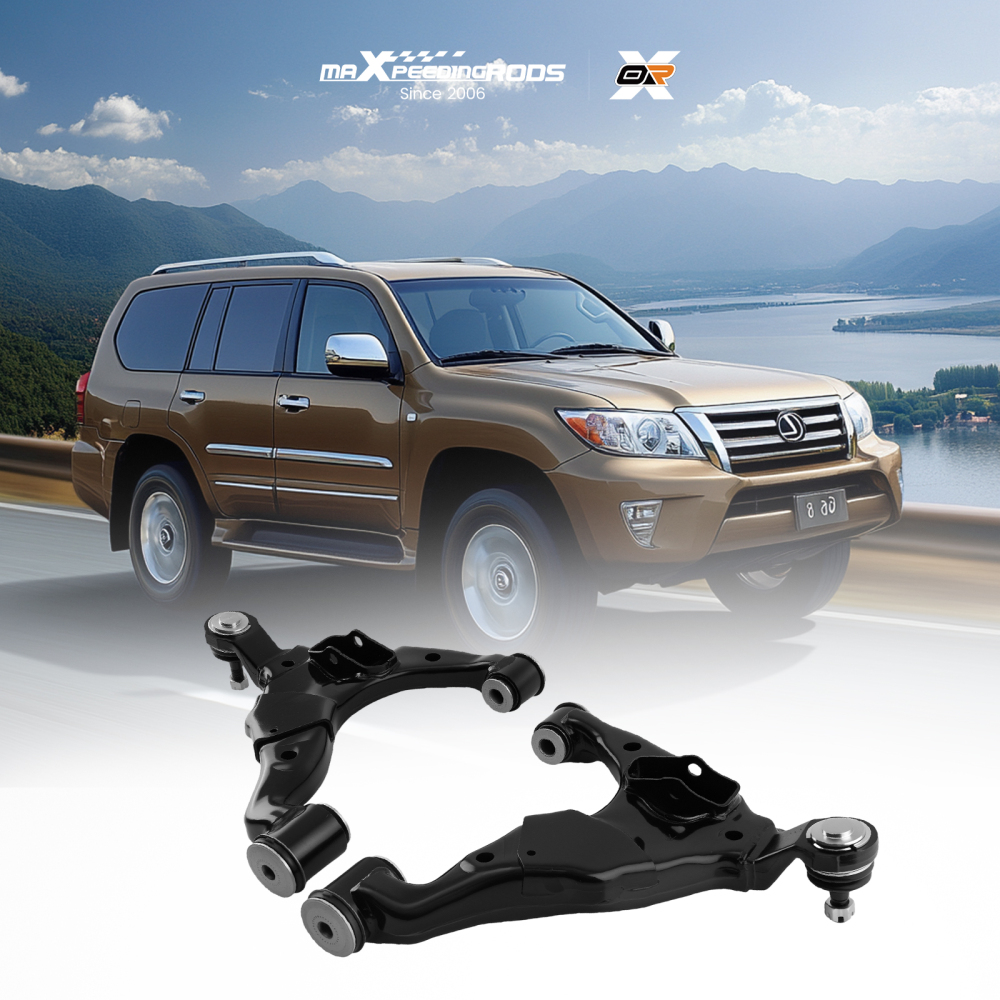 Front Control Arms Tie Rods Suspension Kit Compatible for Toyota 4Runner FJ Cruiser 2003-09