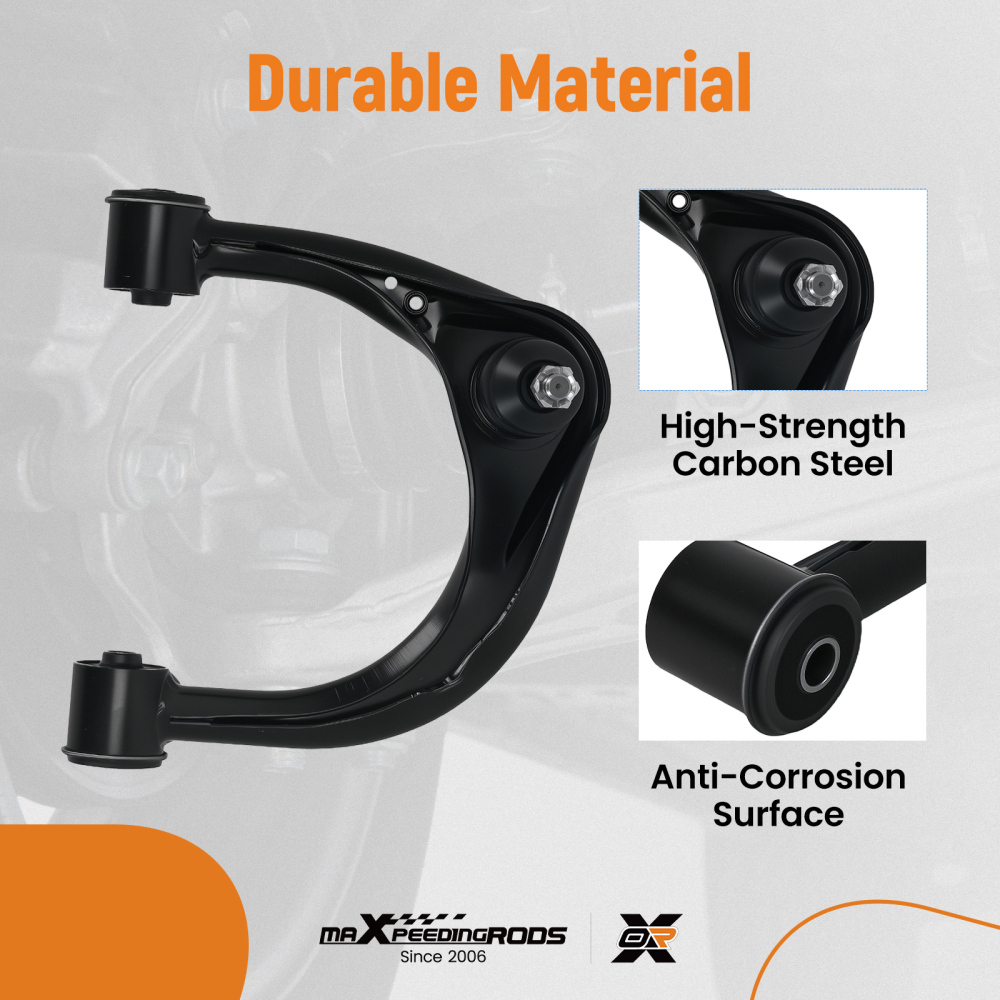 Front Upper RH Control Arm compatible for Lexus GX460 GX470 compatible for Toyota 4Runner FJ Cruiser 03-24