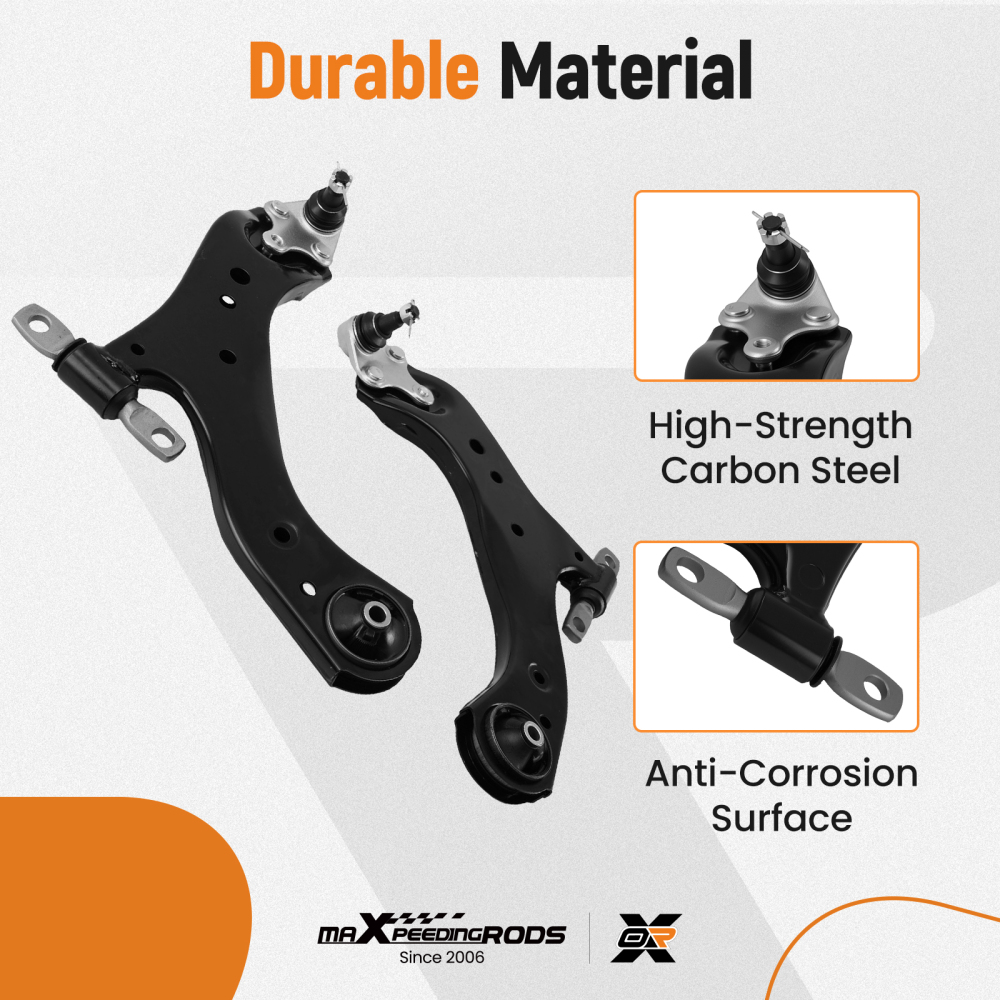 Suspension Kit For Avalon compatible for Camry ES250 ES350 2018-2023 Front Lower Control Arms