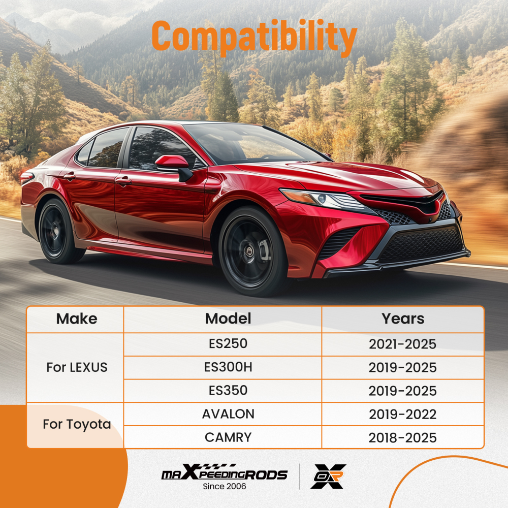 Suspension Kit For Avalon compatible for Camry ES250 ES350 2018-2023 Front Lower Control Arms