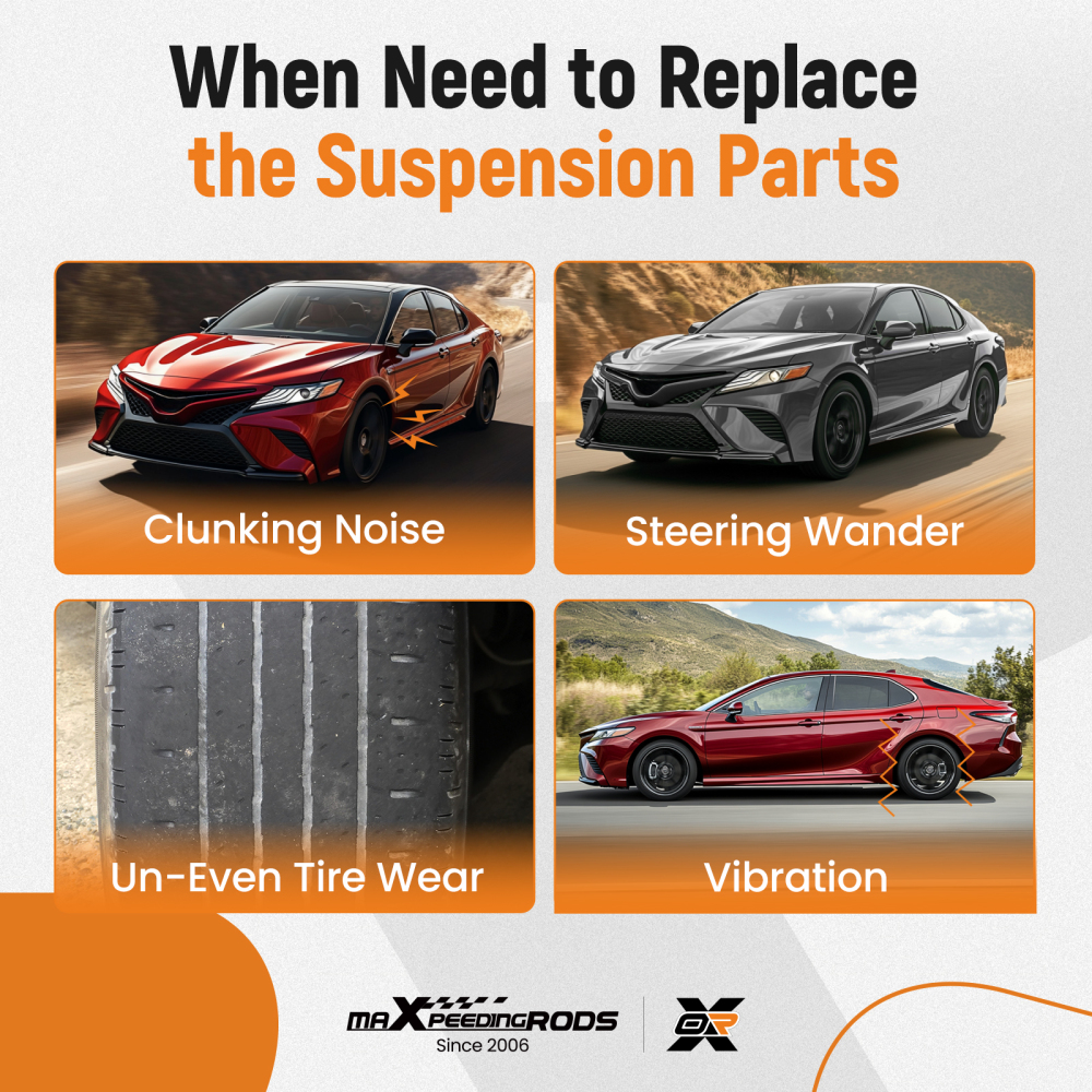 Suspension Kit For Avalon compatible for Camry ES250 ES350 2018-2023 Front Lower Control Arms