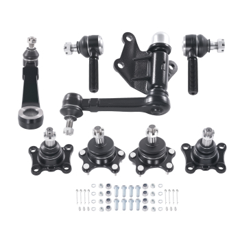 8pc Front Pittman Arm Idler Arm Ball Joint Tie Rod compatible for 4Runner 89-95 Pickup T100