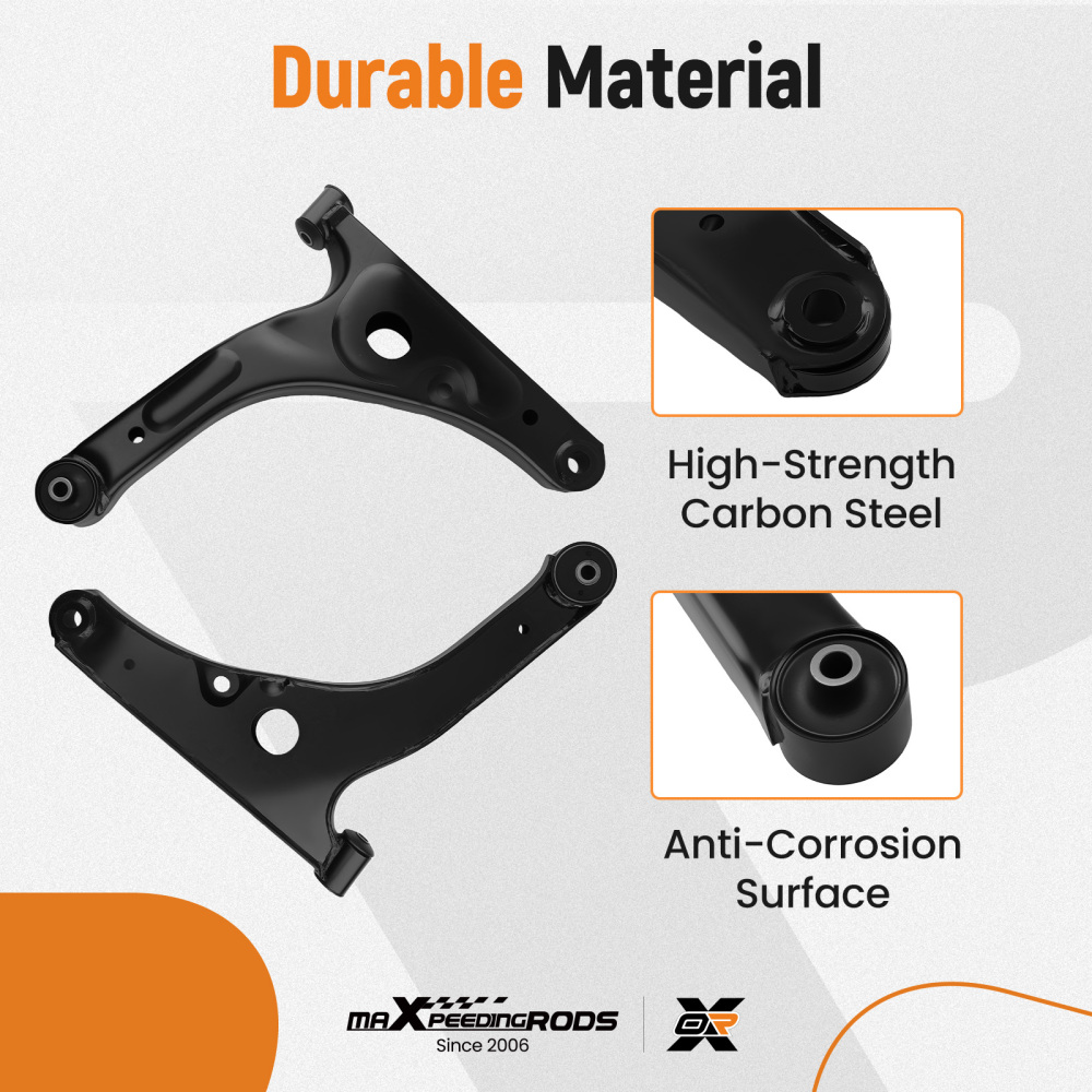 FRONT LEFT RIGHT SUSPENSION WISHBONE CONTROL ARM compatible for FORD TRANSIT MK6/MK7 00-14
