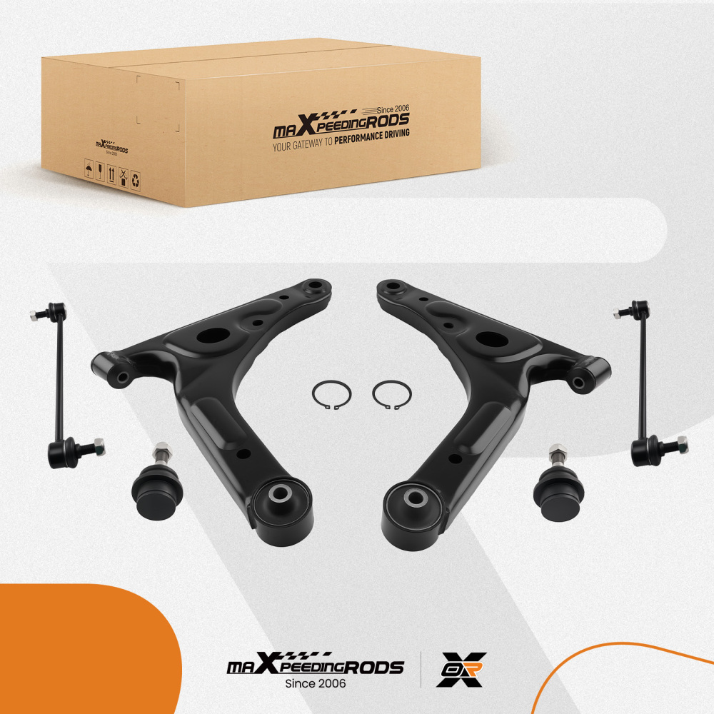 FRONT LEFT RIGHT SUSPENSION WISHBONE CONTROL ARM compatible for FORD TRANSIT MK6/MK7 00-14