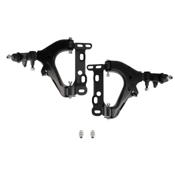 2x Front Lower Control Arms w/ Ball Joints compatible for Chevy Trailblazer compatible for GMC Envoy 9-7X