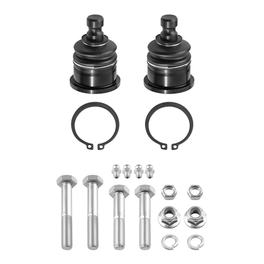 Front Upper Lower Control Arms Ball Joints compatible for Chevrolet Trailblazer 2004 - 2007