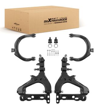 Front Upper Lower Control Arms Ball Joints compatible for Chevrolet Trailblazer 2004 - 2007