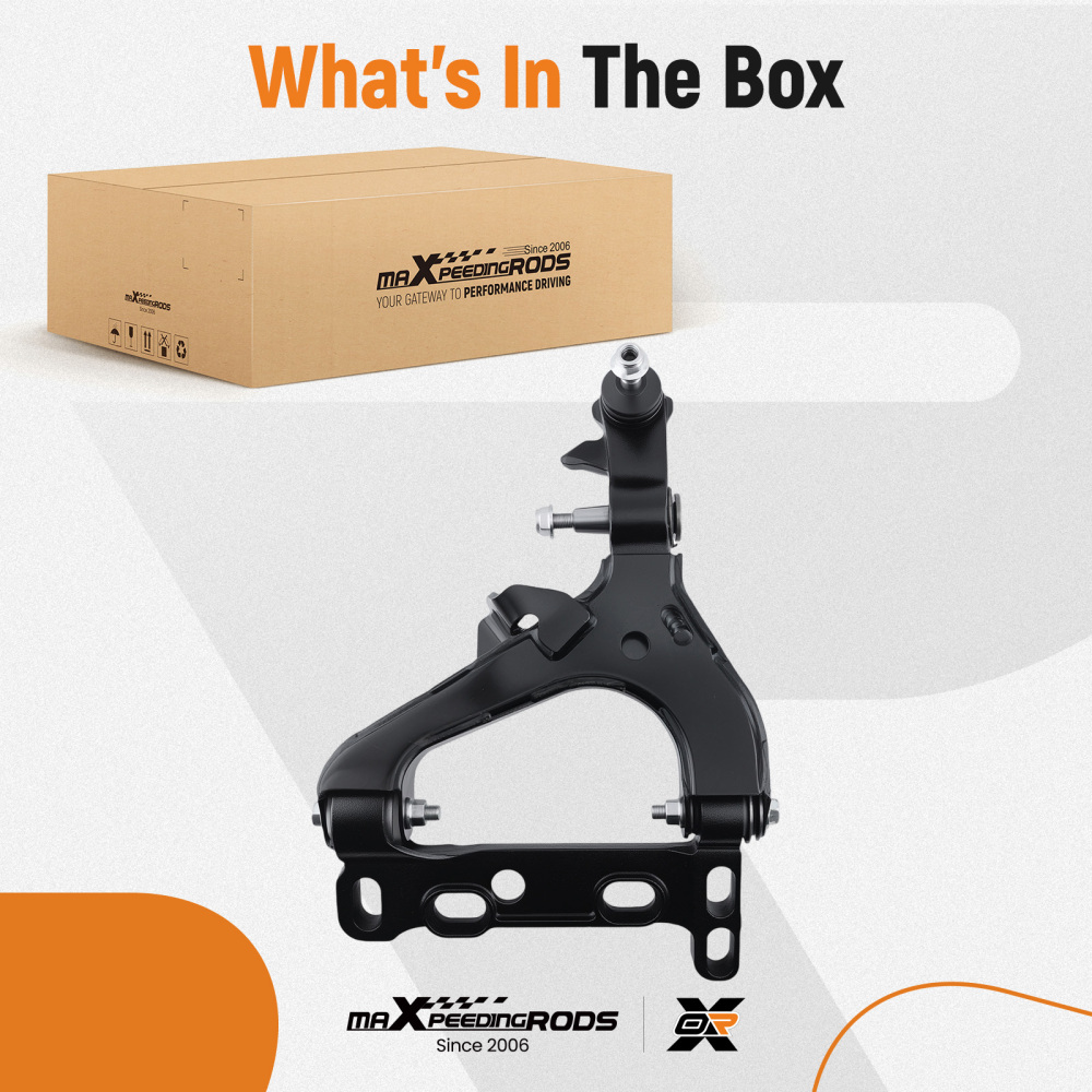 Driver Side Front Lower Control Arm for 2004-2007 compatible for GMC Envoy Trailblazer compatible for EXT