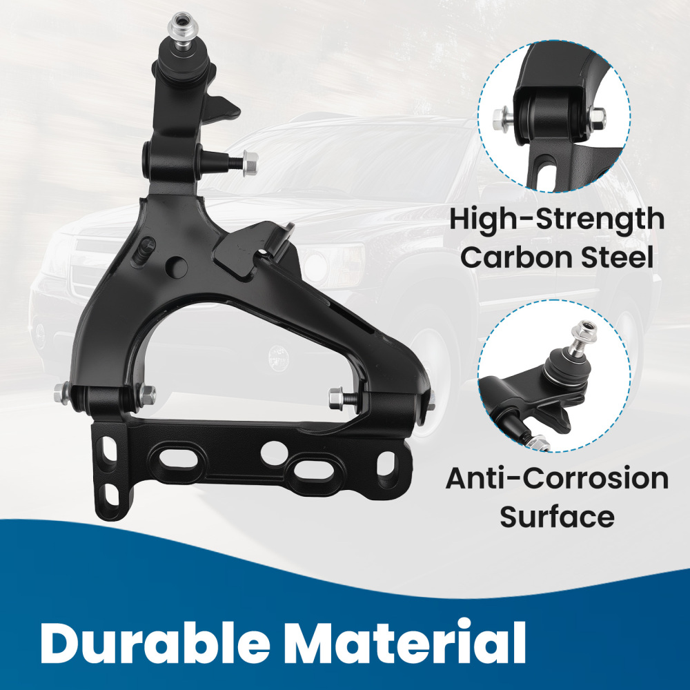 Front Right Lower Control Arm w/ Ball Joint compatible for Chevrolet Trailblazer 2004 - 07
