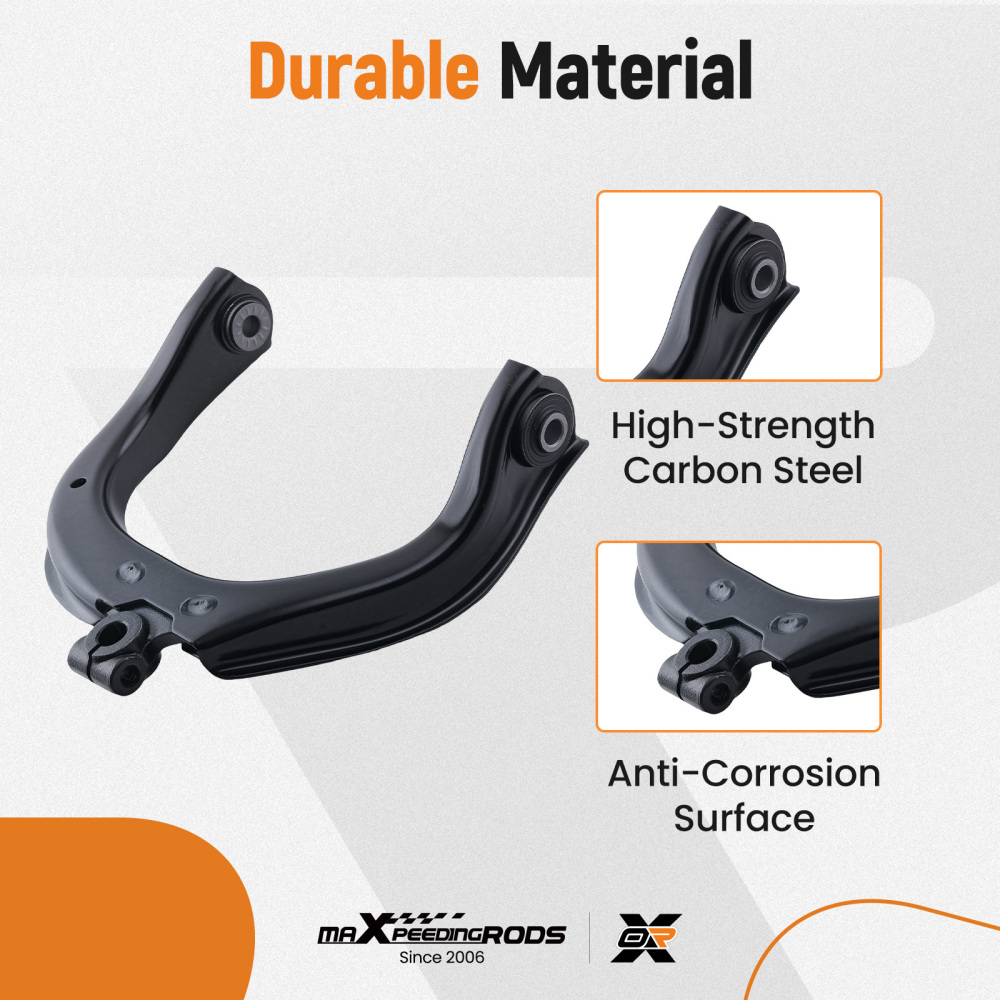 18x Front Upper Lower Control Arms Bracket Kit compatible for Chevy Trailblazer compatible for GMC Envoy