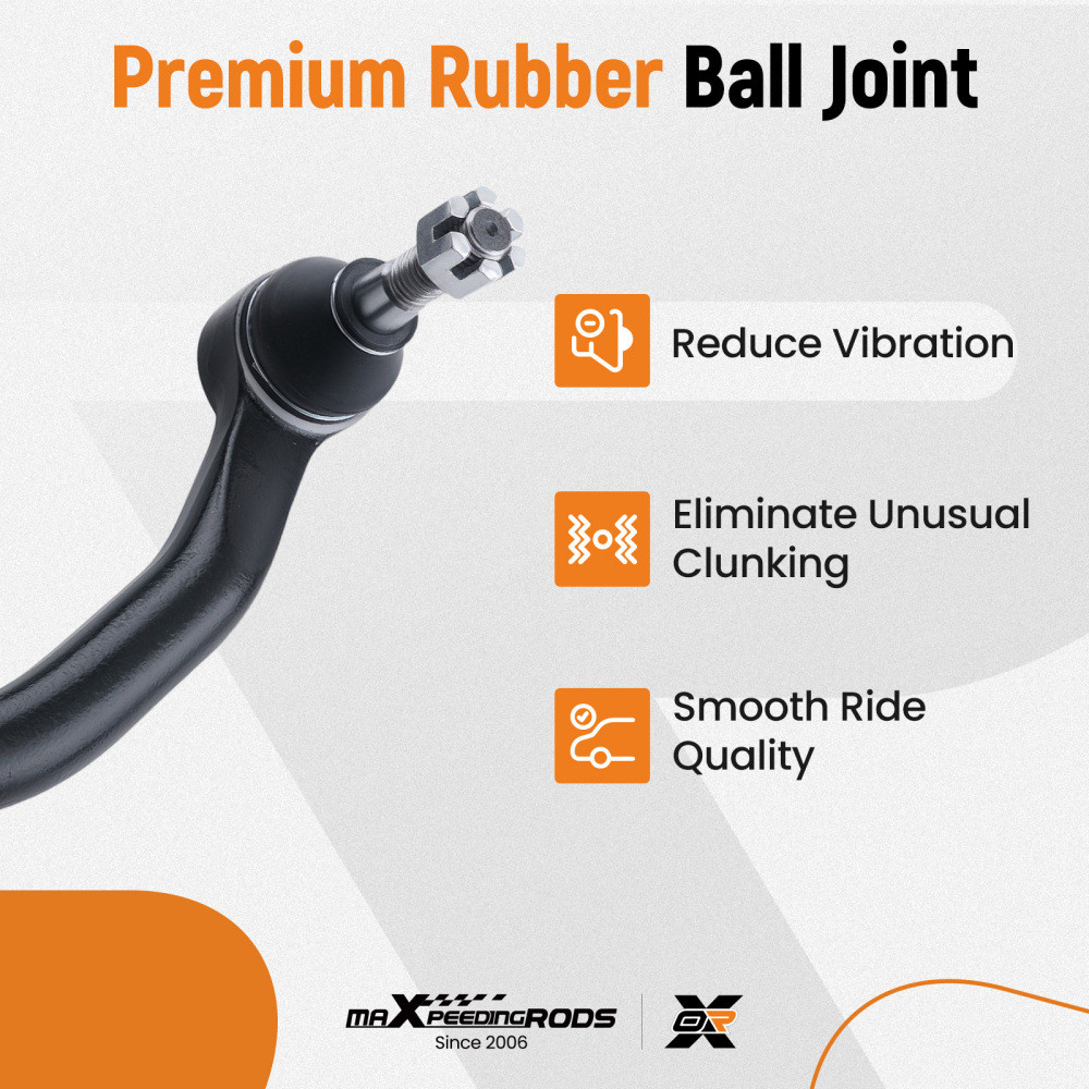 18x Front Upper Lower Control Arms Bracket Kit compatible for Chevy Trailblazer compatible for GMC Envoy