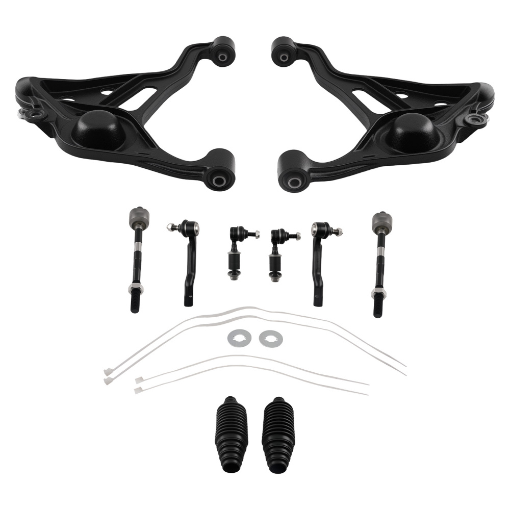 10pcs Front Lower Control Arms w/ Ball Joint for 1999-2004 compatible for Chevy Tracker Vitara