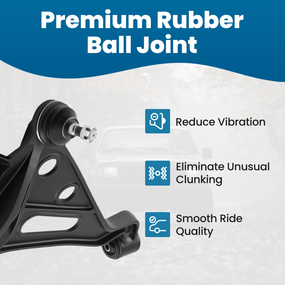 10pcs Front Lower Control Arms w/ Ball Joint for 1999-2004 compatible for Chevy Tracker Vitara