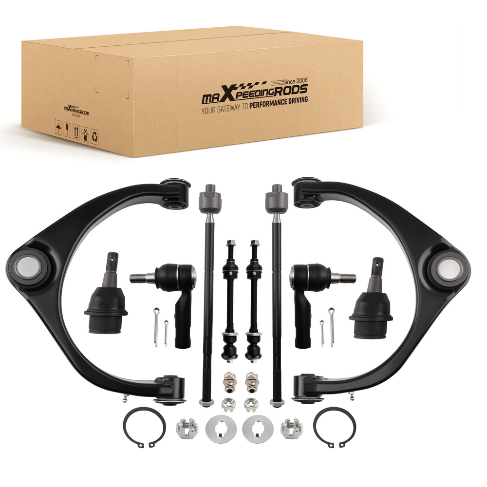 maXpeedingrods 10Pc Front Upper Control Arm Compatible for Ram 1500 2013-2018