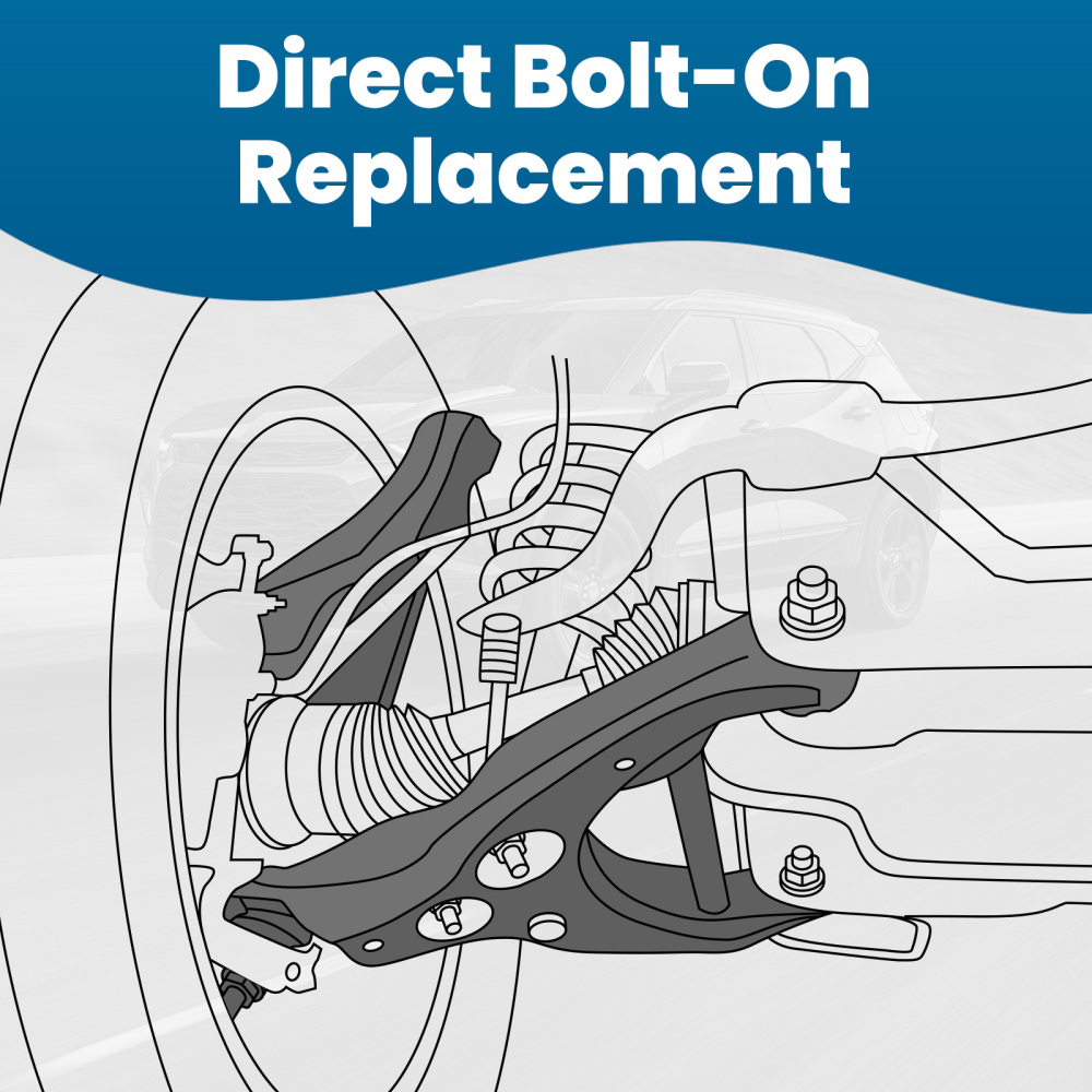 maXpeedingrods 10Pc Front Upper Control Arm Compatible for Ram 1500 2013-2018