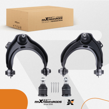 Front Upper Control Arms w/ Ball Joints for 2003 2004 2005-2007 compatible for Honda Accord