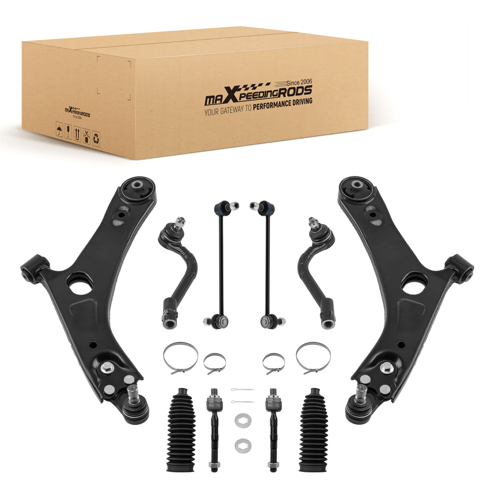maXpeedingrods 10Pcs Front Suspension Kit Compatible for Kia Sportage 2011-2013