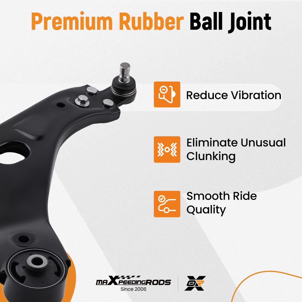 maXpeedingrods 2Pcs Front Lower Control Arms with Ball Joints Compatible for Kia Sportage 2011-2016