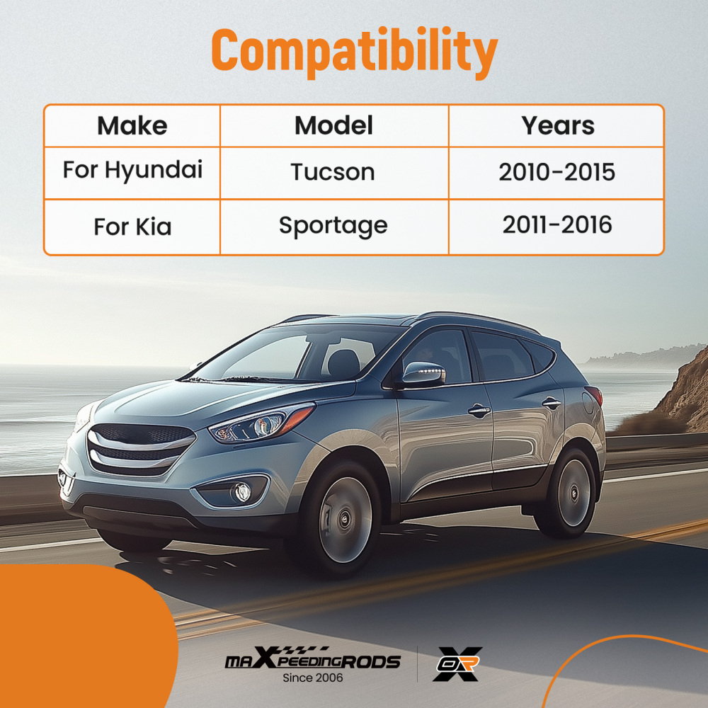 maXpeedingrods 2Pcs Front Lower Control Arms with Ball Joints Compatible for Kia Sportage 2011-2016