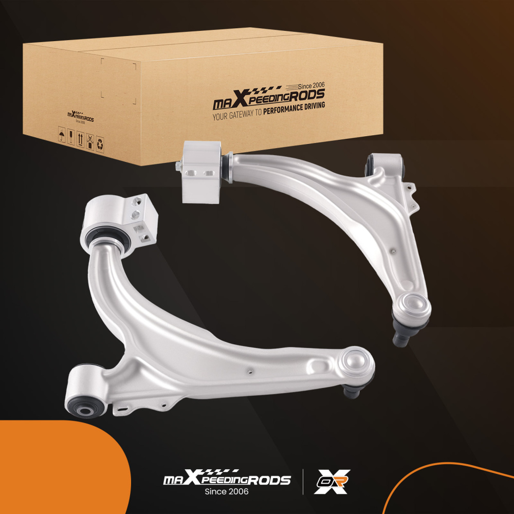 PAIR LOWER FRONT WISHBONES SUSPENSION ARMS compatible for VAUXHALL ZAFIRA MK III P12 10-16