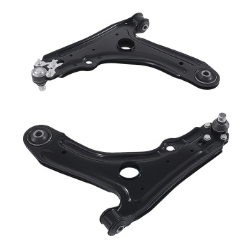 Front Lower Suspension Control Arms Sway Bar Links Kit compatible for VW Cabrio compatible for Golf Jetta