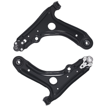 Front Lower Suspension Control Arms Sway Bar Links Kit compatible for VW Cabrio compatible for Golf Jetta