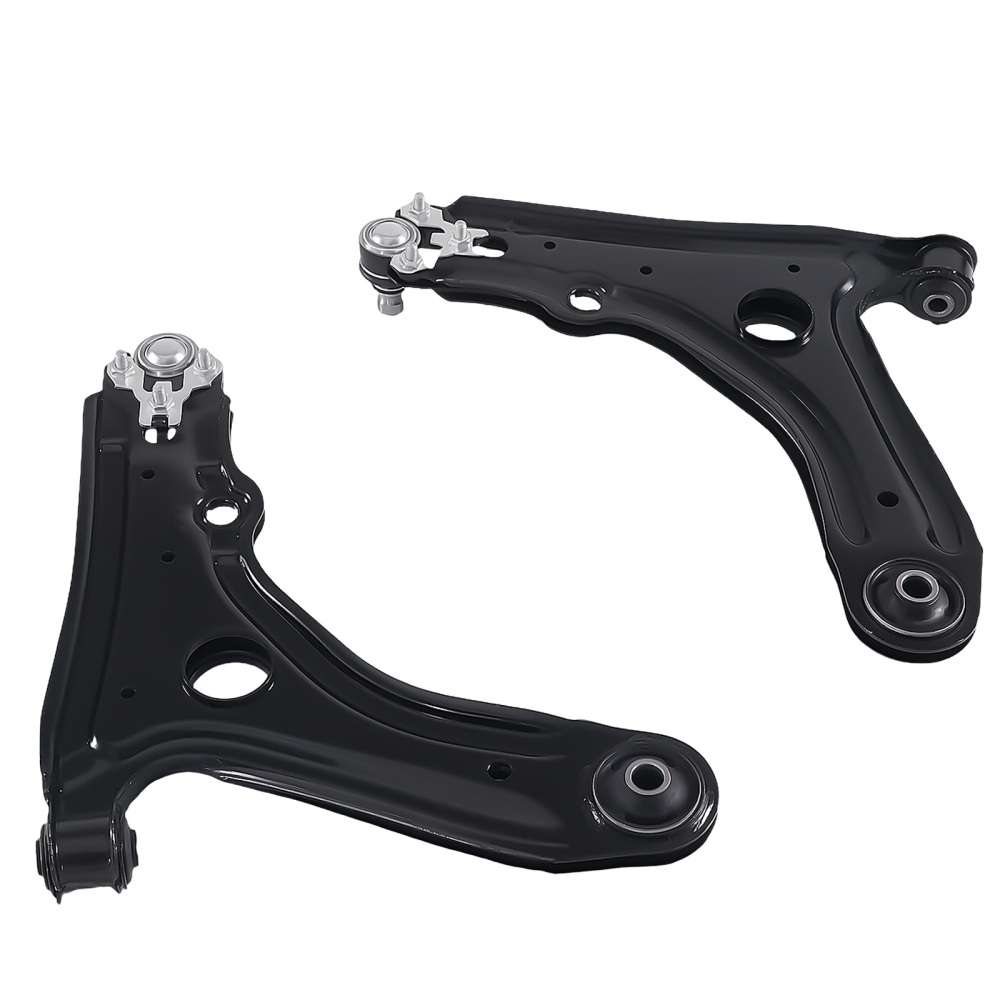 Front Lower Suspension Control Arms Sway Bar Links Kit compatible for VW Cabrio compatible for Golf Jetta