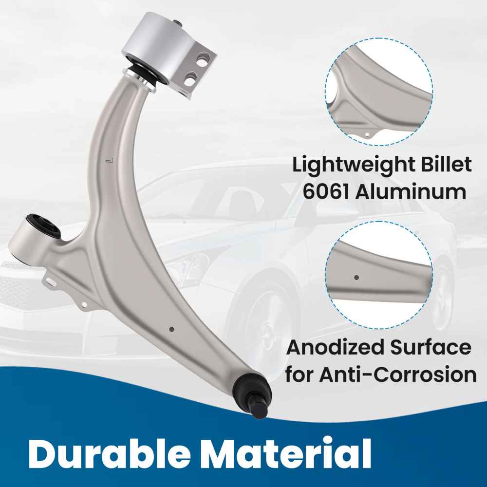 LH Front Lower Control Arm for 2011 2012 2013 2014 2015 compatible for Chevy Volt Cruze Verano