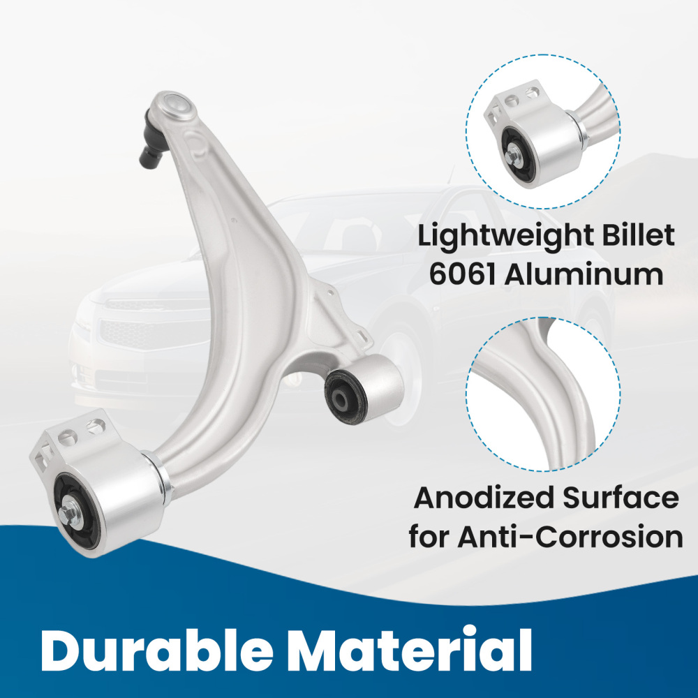 Front Right Lower Control Arm for 2011-2015 compatible for Chevy Volt Cruze 2012-2017 Verano