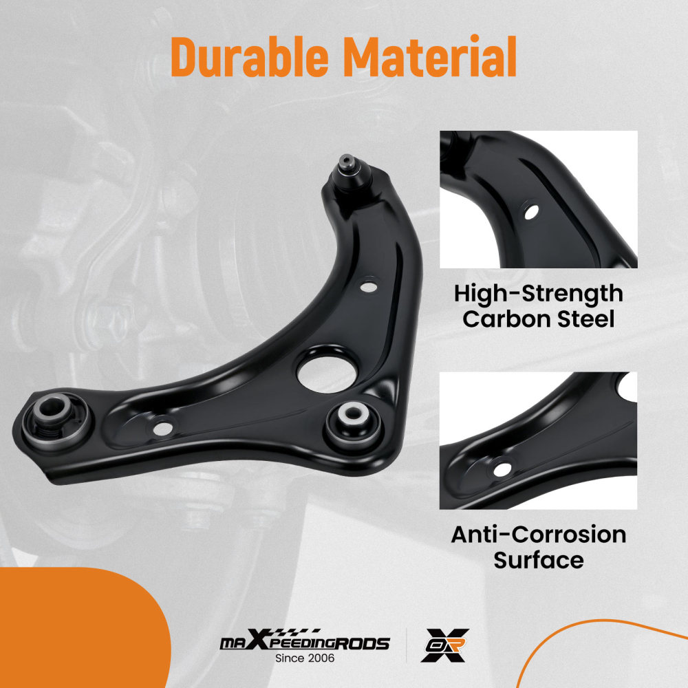 Front Left Lower Control Arm With Ball Joint compatible for Nissan Versa Micra K621577