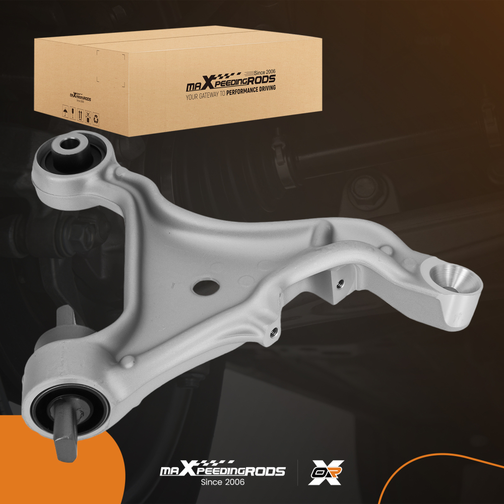 1pc Driver Lower Control Arm Front compatible for Volvo S60 V70 2001-2007 K640368 Aluminum