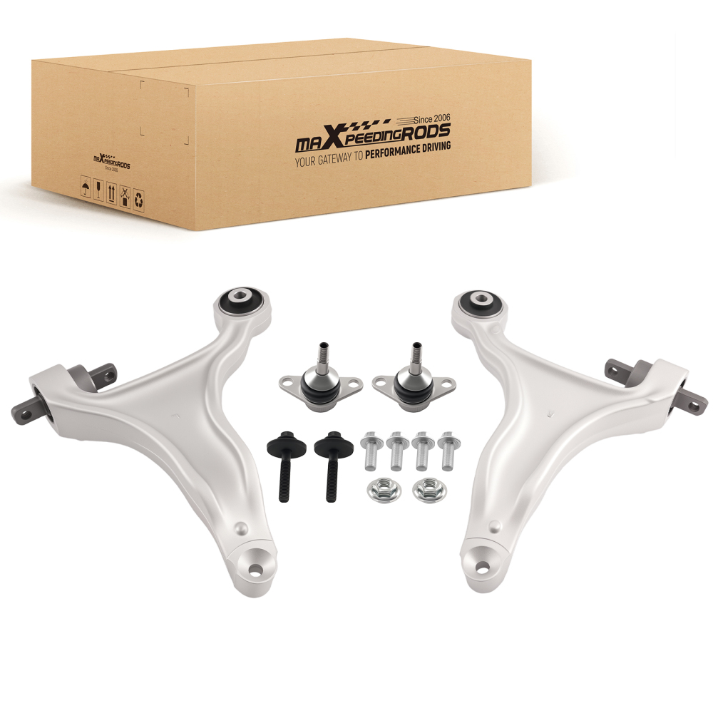 4x Front Lower Control Arm Ball Joint compatible for VOLVO V70 XC70 2001 2002 2003-2007 AWD