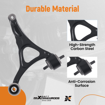 Front Lower Control Arms compatible for VOLVO XC90 2003-2014 Left Right Ball Joint Sway Bar