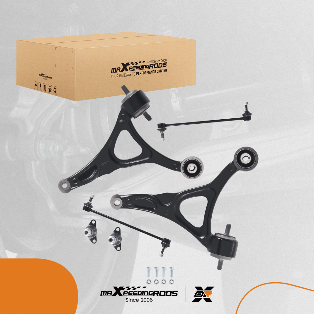 Front Lower Control Arms compatible for VOLVO XC90 2003-2014 Left Right Ball Joint Sway Bar