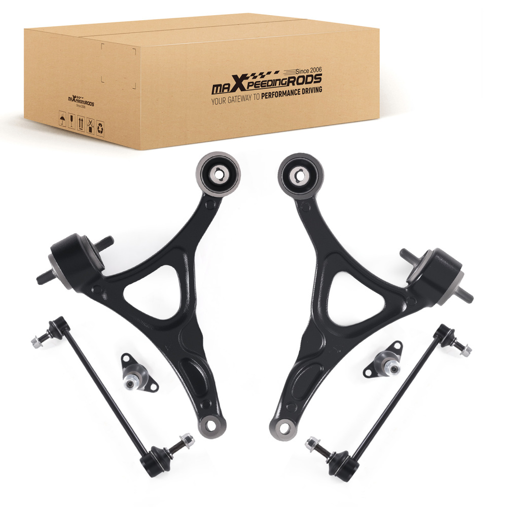 Front Lower Control Arms compatible for VOLVO XC90 2003-2014 Left Right Ball Joint Sway Bar